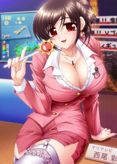 Oshaburi Announcer Poster