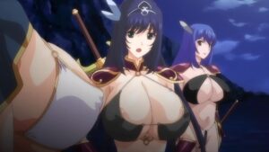 Zoku Oujo & Onna Kishi W Dogehin Roshutsu: Chijoku no Misemono Dorei - Screenshot