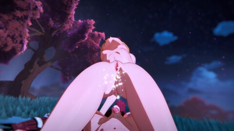 [Ent_Duke] (Genshin) Yoimiya Under Fireworks