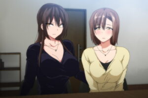 Kyonyuu ga Futari Inai to Bokki Shinai Danna no Tame ni Tomodachi wo Tsurete Kita Tsuma - Screenshot