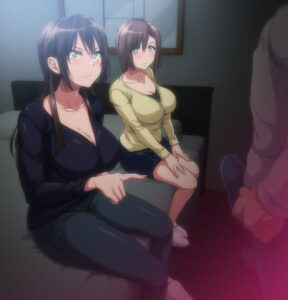 Kyonyuu ga Futari Inai to Bokki Shinai Danna no Tame ni Tomodachi wo Tsurete Kita Tsuma - Screenshot