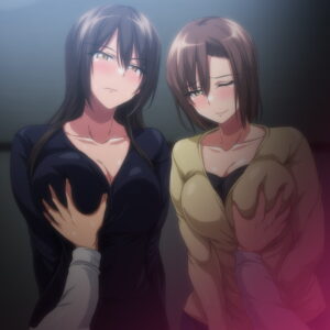 Kyonyuu ga Futari Inai to Bokki Shinai Danna no Tame ni Tomodachi wo Tsurete Kita Tsuma - Screenshot