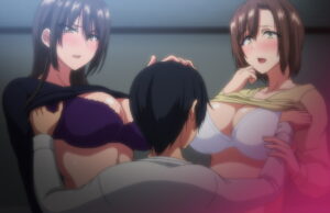 Kyonyuu ga Futari Inai to Bokki Shinai Danna no Tame ni Tomodachi wo Tsurete Kita Tsuma - Screenshot
