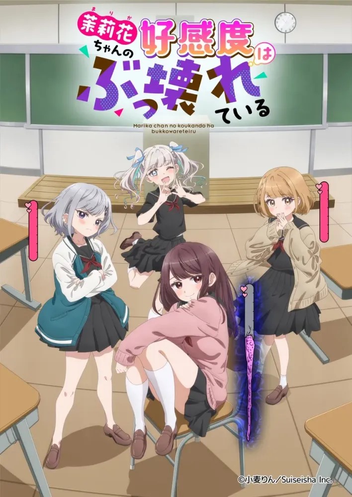 Marika-chan no Koukando wa Bukkowareteiru Poster