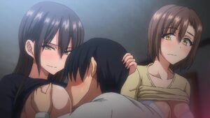 Kyonyuu ga Futari Inai to Bokki Shinai Otto no Tame ni Tomodachi wo Tsuretekita Tsuma - Episode 1 - Screenshot 4