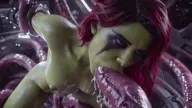 [AiPorn] Gamora VS Tentacles