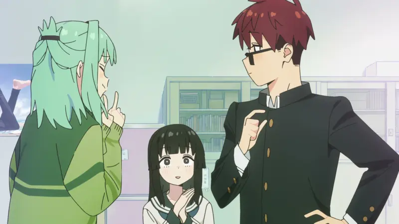 Komaro to Me-anbako / Terui-senpai no Himitsu ♪ / Kouki-chan to Keionbu / Taiiku Souko de Rendezvous!! - Screenshot 1